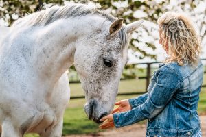 Buckinghamshire heart horse and ownerhorse